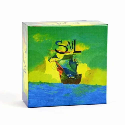 Sail board game english - board,