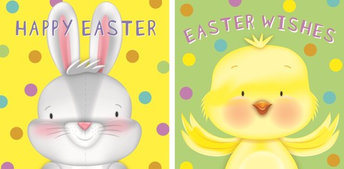 Pack easter card 2 - pack,
