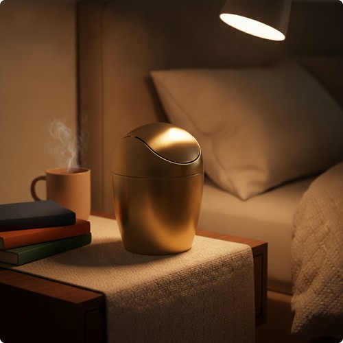 Mini tabletop trash - trash, with