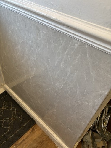 Marble effect peel - peel, stick
