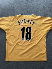Everton 2003/04 Away Shirt Rooney #18 Men’s XXL