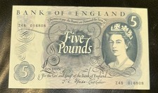 Bank of England £5 Note