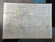 ORIG WW2 OS WAR MAP DONCASTER