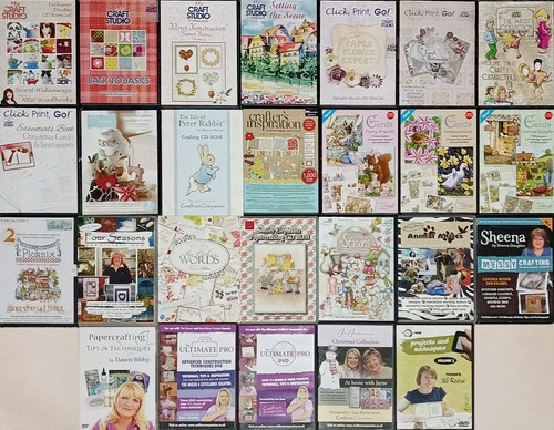 Huge crafting dvd bundle - pc,