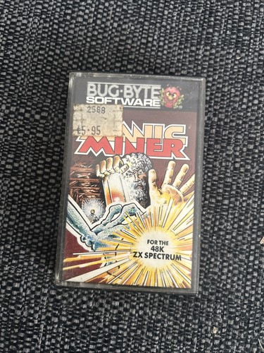 Manic miner game - manic, cassette
