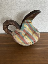 Rare Vintage Ceramic Stoneware Jug Hand Made Preowned