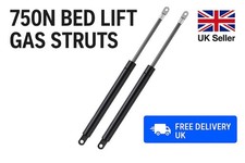 2x 750N Ottoman Bed Gas Struts