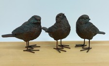 Garden Birds Ornaments Bronze