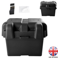Leisure Battery Box with Strap For Caravan Boat Campervan Motorhome