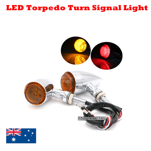 Chrome torpedo led - torpedo, turn
