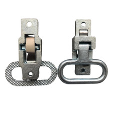 2 x Folding Step Zinc Plated