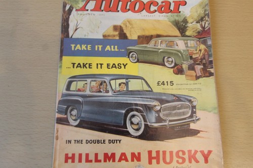Original 1956 magazine - , advert