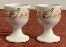 2 Vintage Furnivals Quail Egg