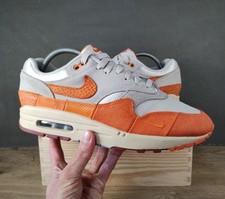 Rare Nike Air Max 1 Master Magma Orange / Grey Trainers Size UK 7 - DZ4709-001