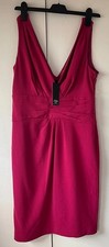 Dark Pink Sleeveless Dress By