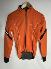 Gore Cycling Jacket Power 2.0 Windstopper Softshell | Men's | Orange | Small |