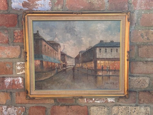 Parisian oil canvas - parisian,