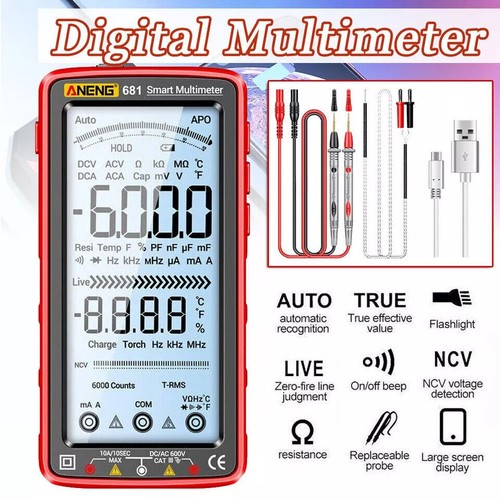 Smart lcd digital multimeter - lcd,