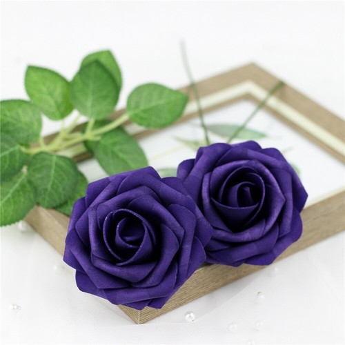 100 artificial foam rose - foam,