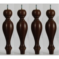 4 LONG FOOTSTOOL LEGS Ref
