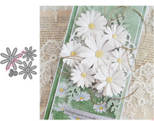 Flower Daisy Set Metal Cutting
