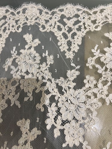 French hand corded leavers - hand,