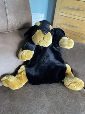 Puppy Dog Plush Hot Water Bottle Cover Very Soft - Littlewoods 
