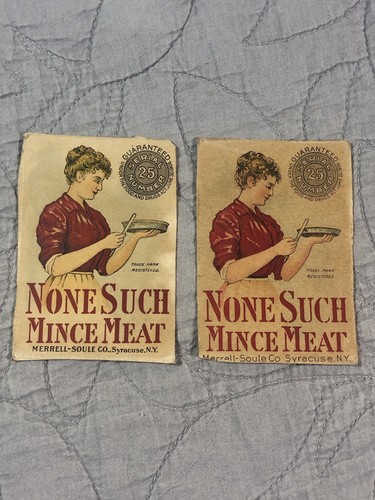 Vintage none such mince meat - vintage,
