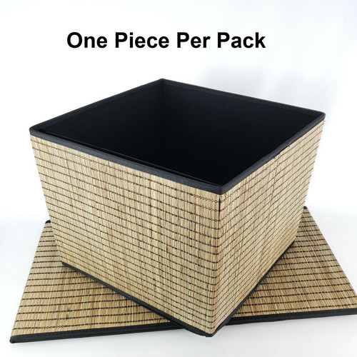 Woven wicker storage basket - wicker,