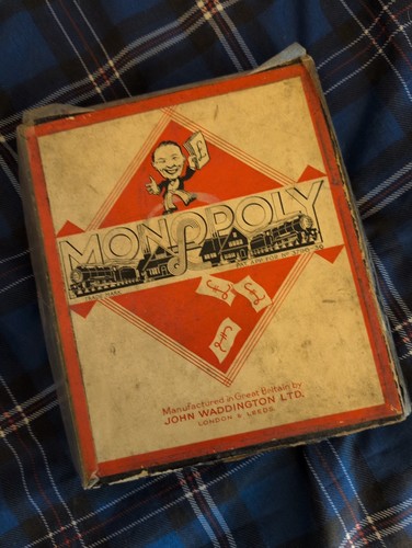 Vintage monopoly board game - monopoly,