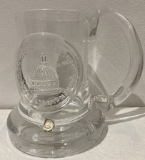 Dartington Commemorative Glass Tankard - St. Paul's Cathedral 1675 - 1975.