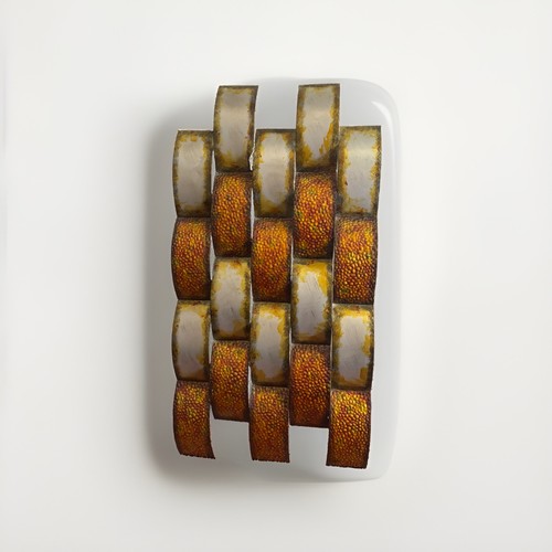 Large bronze colour - , metal