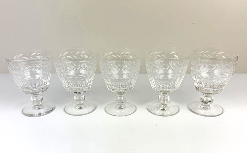 Vtg stuart crystal - 5,