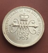 Early £2 coin 1989 Uncirculated .Tercentenary of the Bill of Rights 1689.