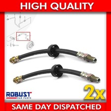 2X REAR BRAKE HOSE FOR FORD