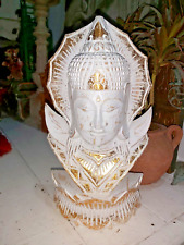 HAND CARVED ALBASIA WOOD THAI
