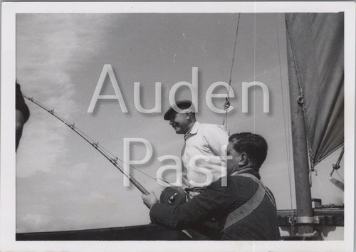 Two men fishing sailing - two,