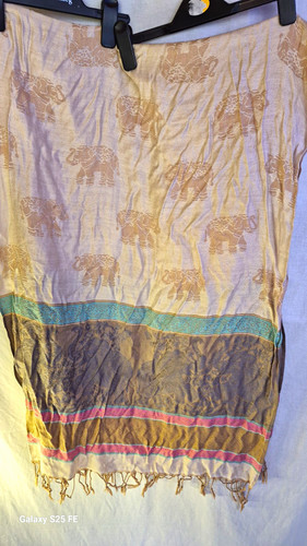 Pashmina style elephant - style, scarf
