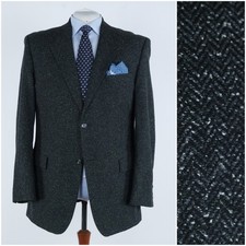 Mens Herringbone Tweed Jacket