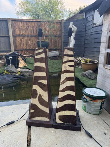 Unusual lamps floor lamp zebra - floor,