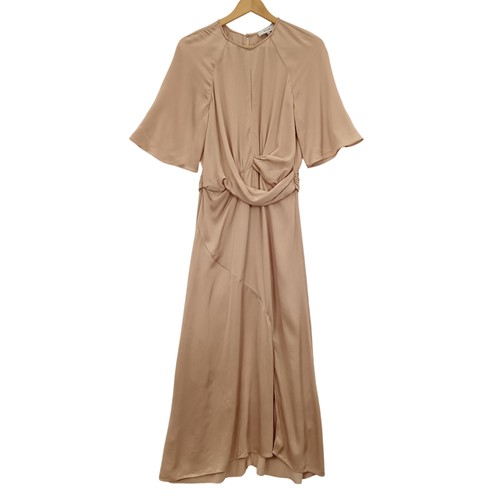 Reiss maxi dress uk8 peach - reiss,