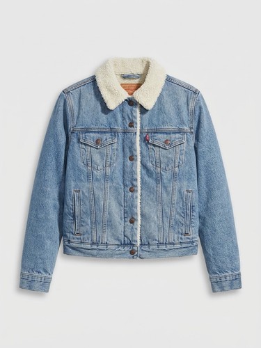 Levi trucker sherpa lined - trucker, sherpa-lined