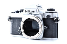 Nikon silver 35mm - fe, film