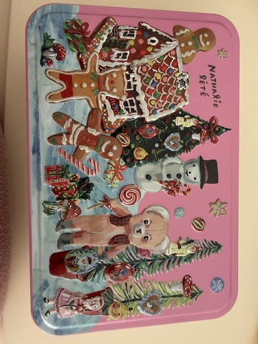 Christmas biscuit tins - christmas,