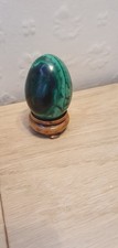 Large Malachite Egg Crystal - Emotional Healing Protection Just Over 2"