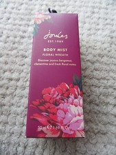 Joules floral wreath 50ml body