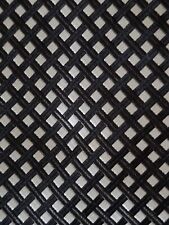 TAKEO KIKUCHI SILK TIE BLACK & SILVER GREY DIAMONDS A WEDDING GIFT IDEA CLASSIC