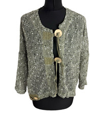 Casamia Open-Weave Cardigan