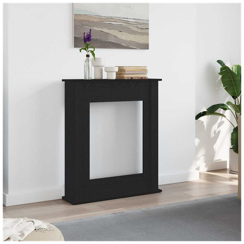 Fireplace surround black oak - black,