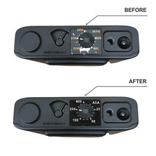 Snap Off ISO Dial Sticker Dial